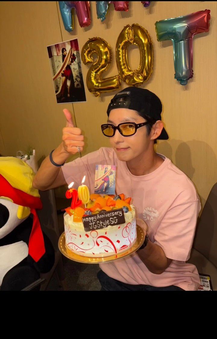 Recent activity shot of Lee Joongi