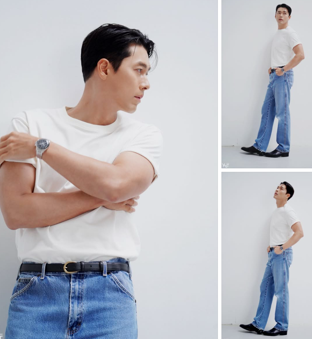 Recent activity shot of Hyun Bin