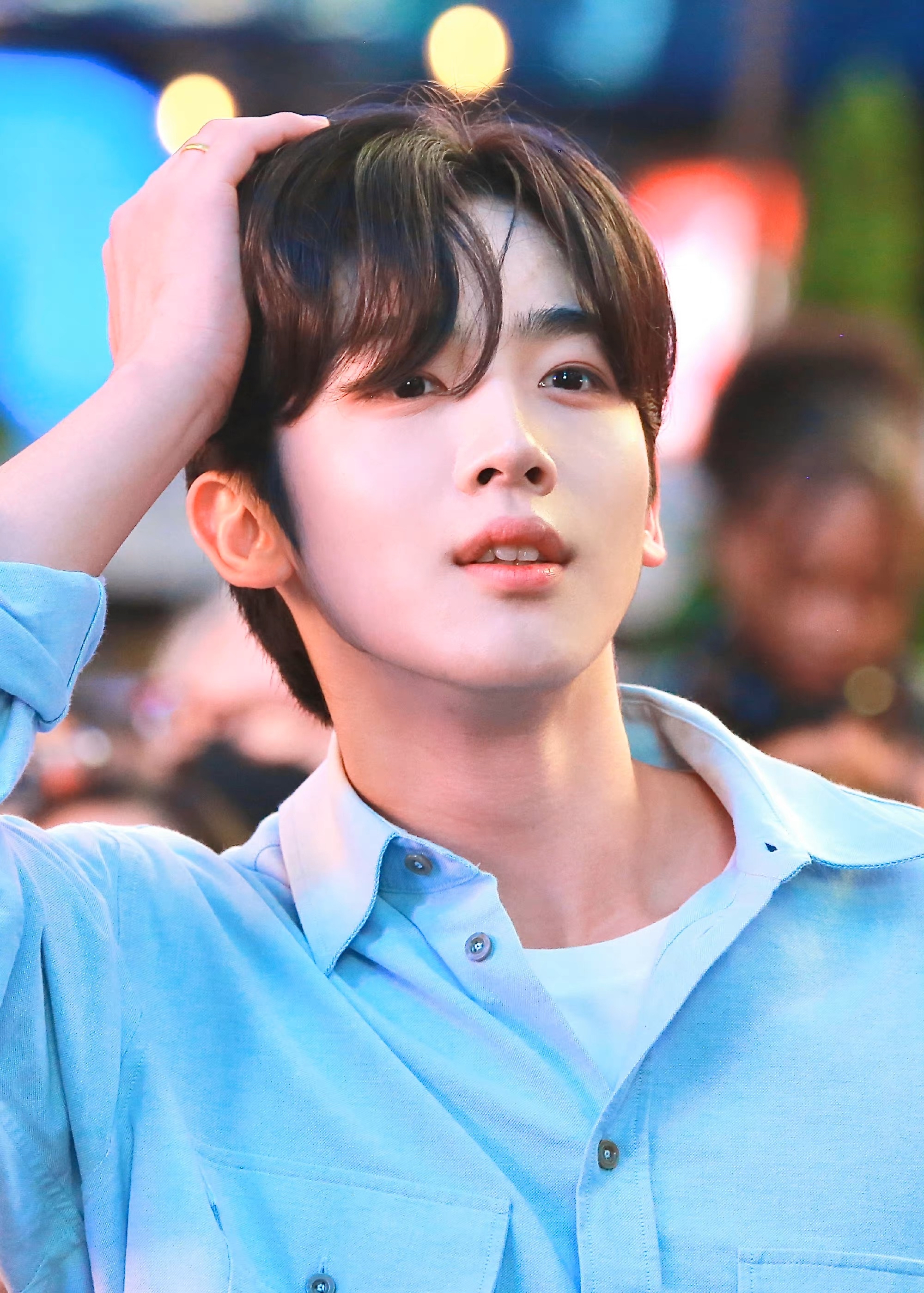 A moment captured by a fan of Kim Yohan