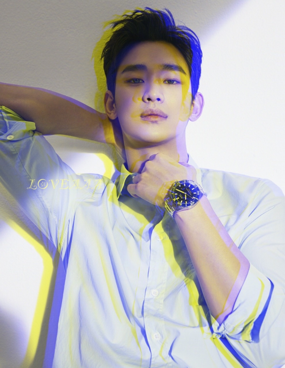 Recent activity shot of Kim Soohyun