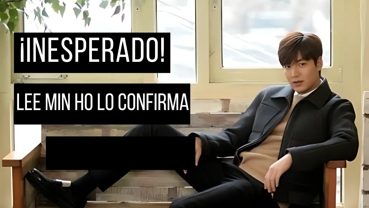 Recent activity shot of Lee Minho