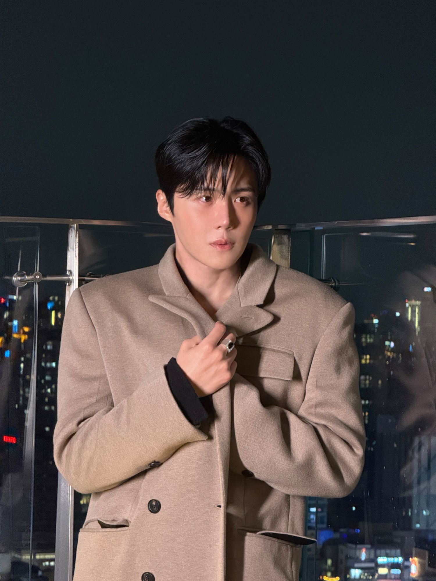 A moment captured by a fan of Kim Seonho