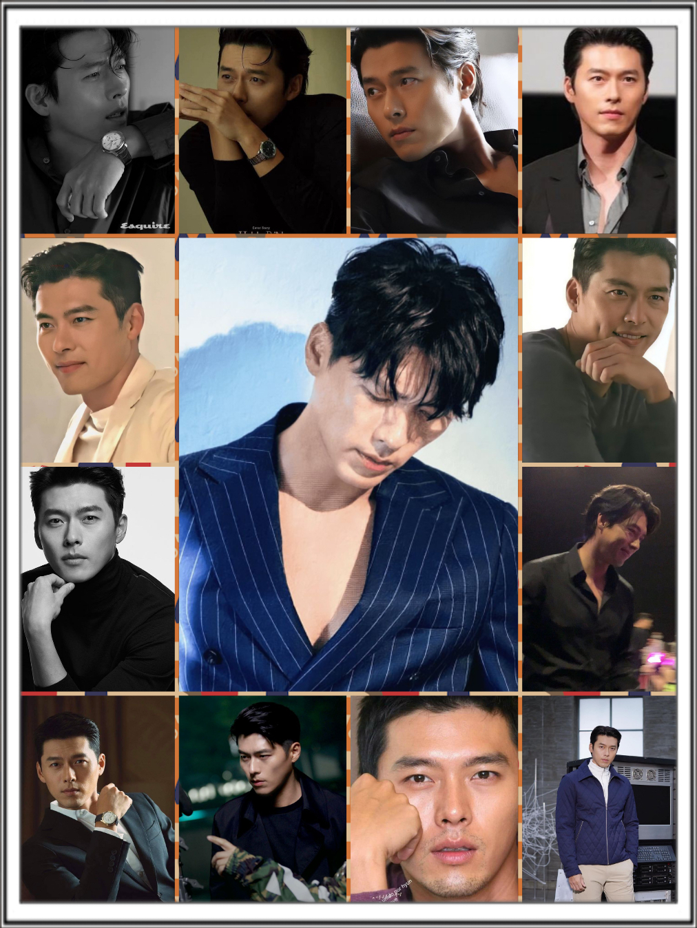 A moment captured by a fan of Hyun Bin