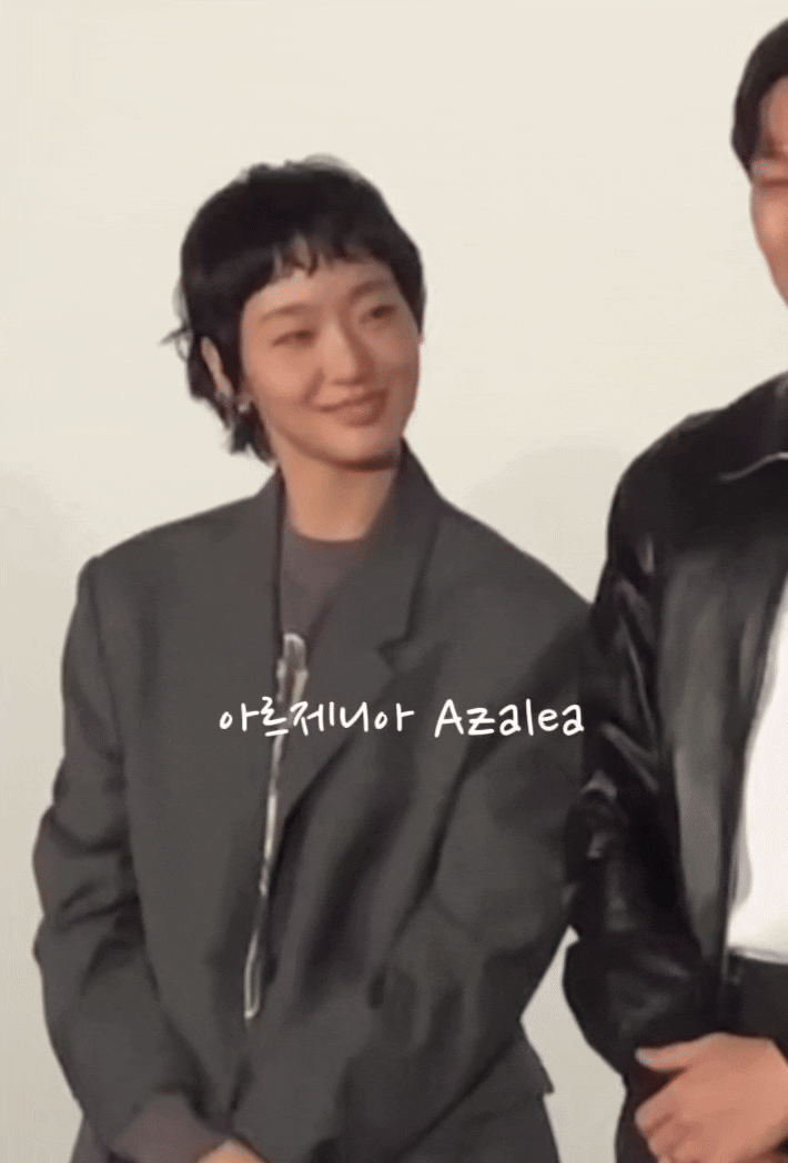Behind-the-scenes cut of Kim Goeun