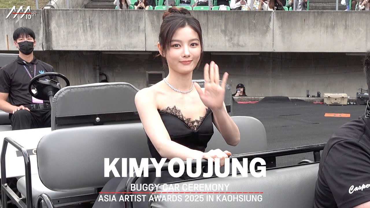Behind-the-scenes cut of Kim Youjung