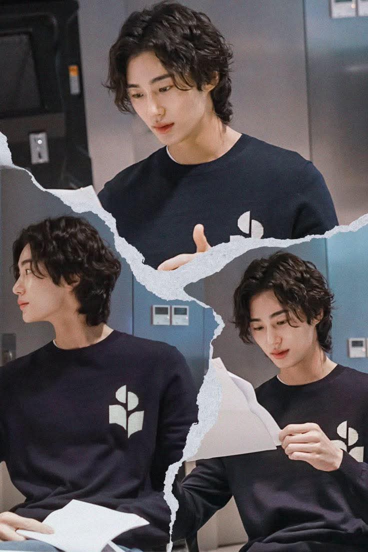 Behind-the-scenes cut of Byeon Wooseok