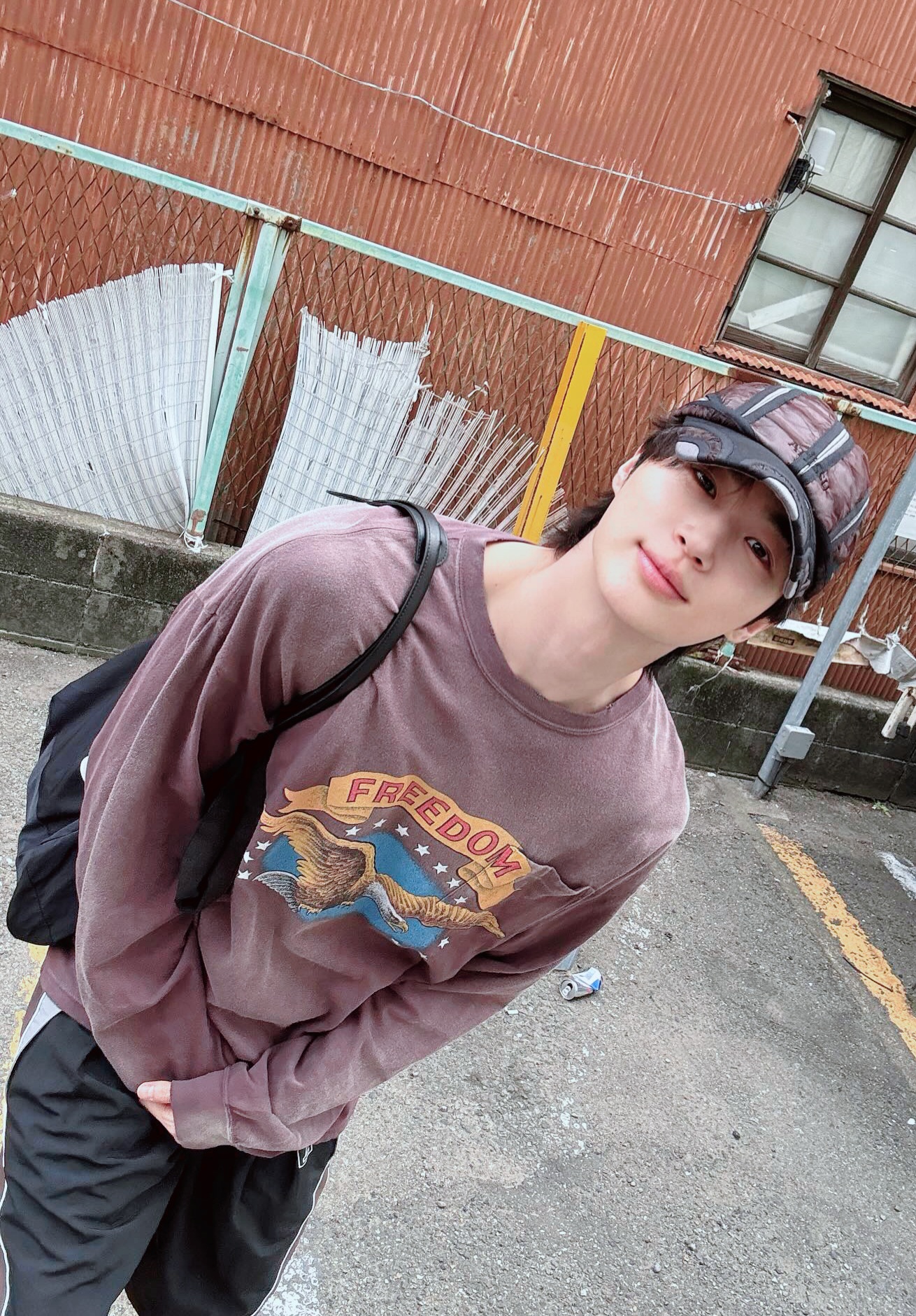 Behind-the-scenes cut of Byeon Wooseok