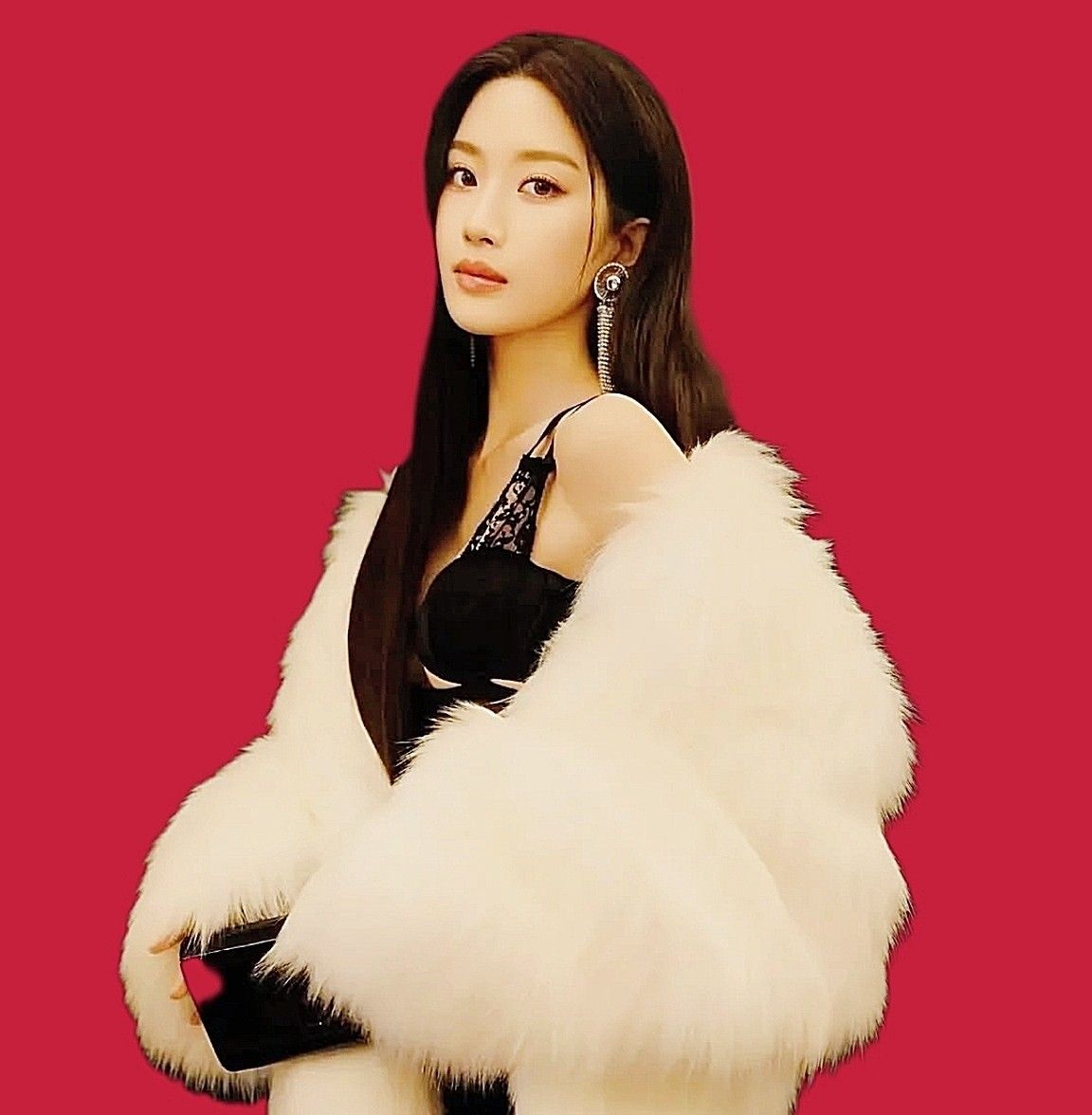 Behind-the-scenes cut of Mun Kayoung