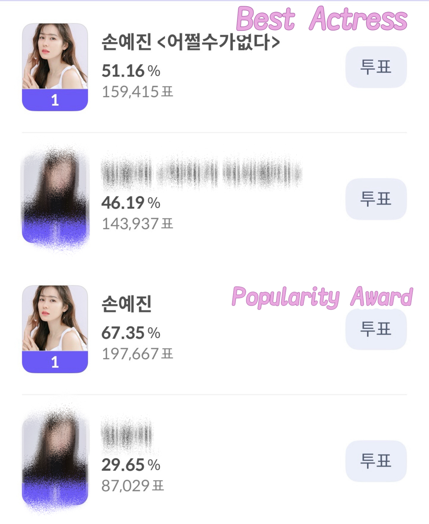 ソン・イェジンのビハインドカット