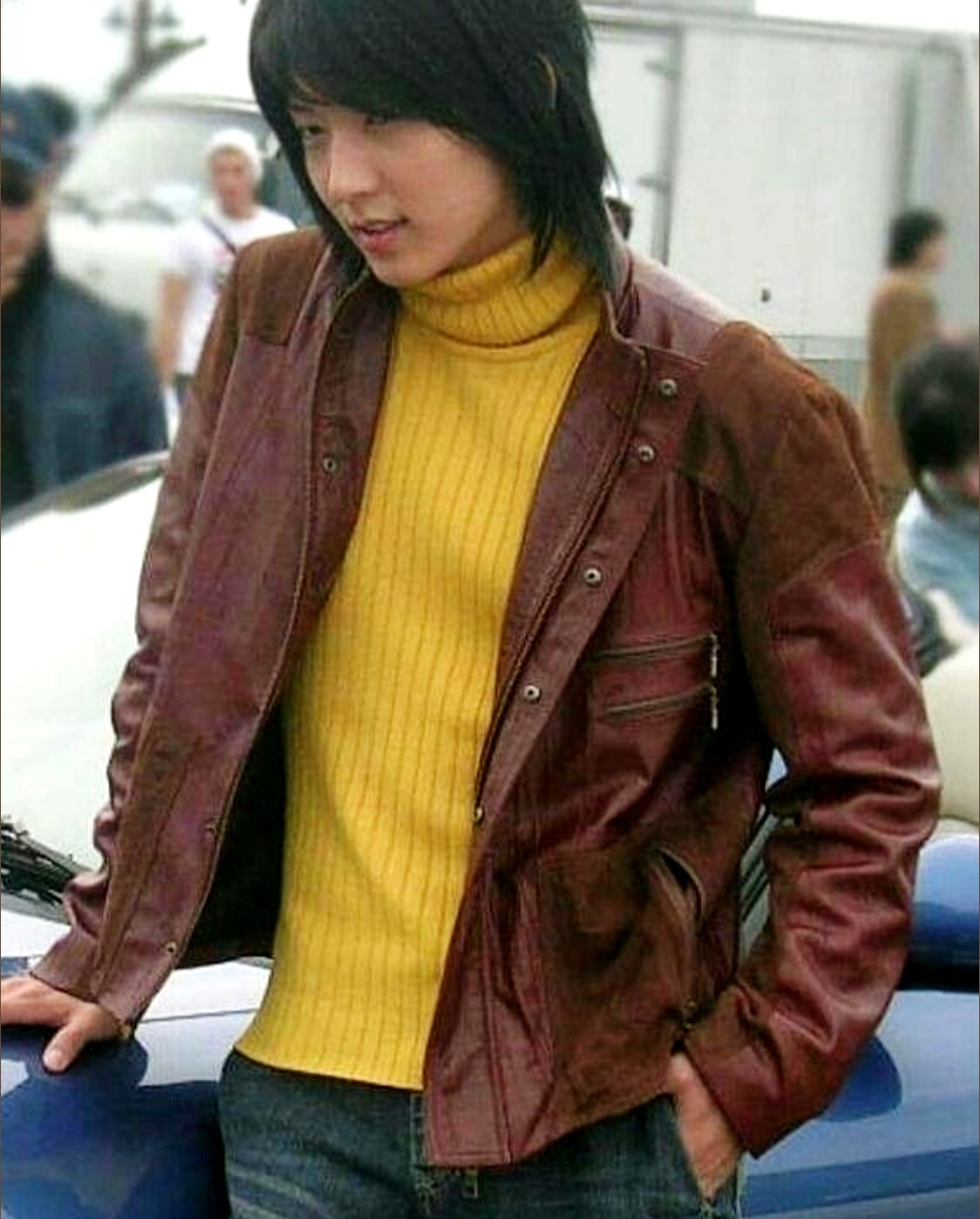 粉絲拍下的李準基瞬間