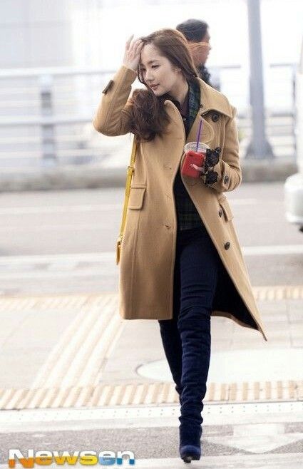 Behind-the-scenes cut of Park Minyoung