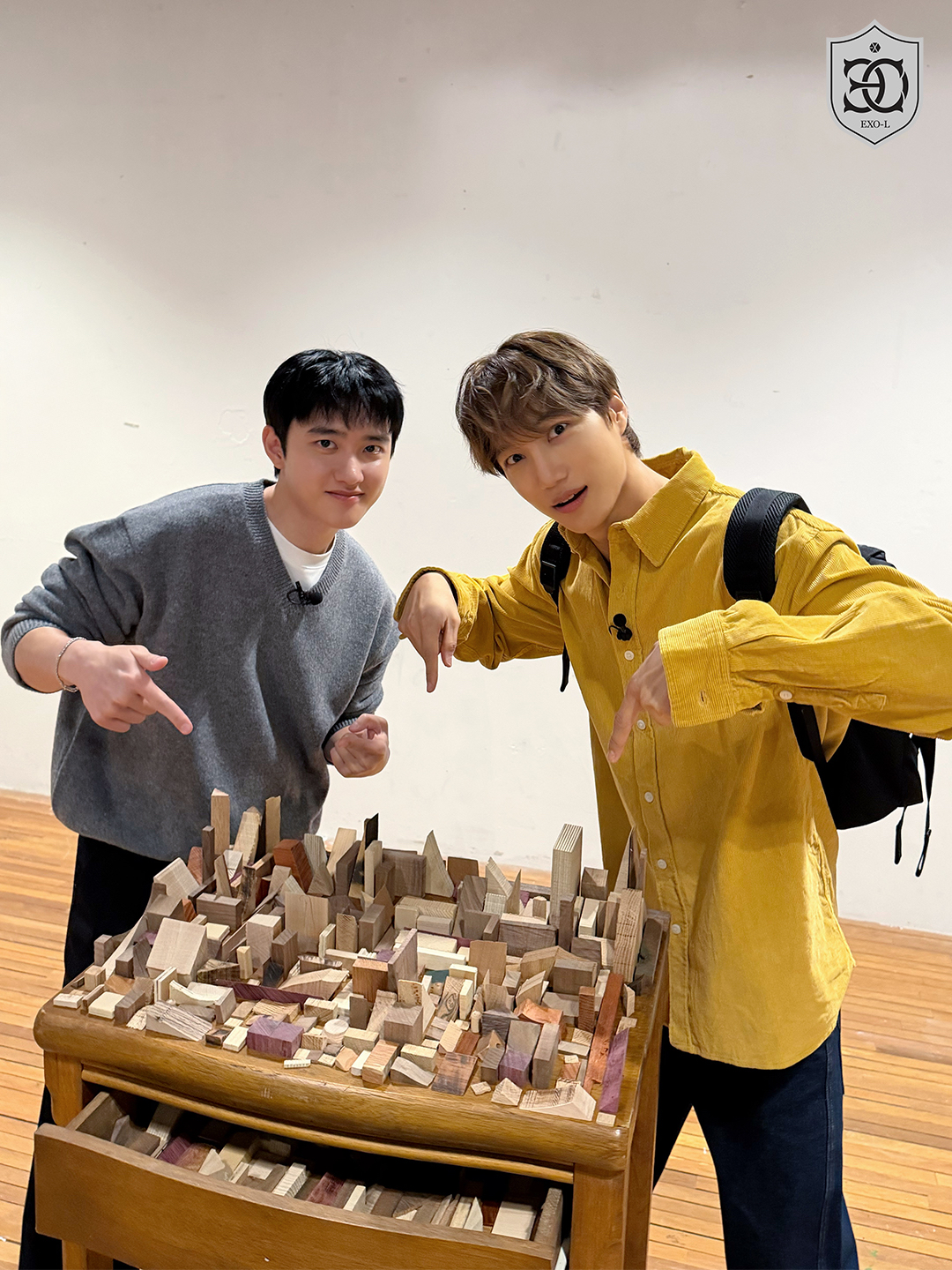 도경수 (디오)의 비하인드 컷