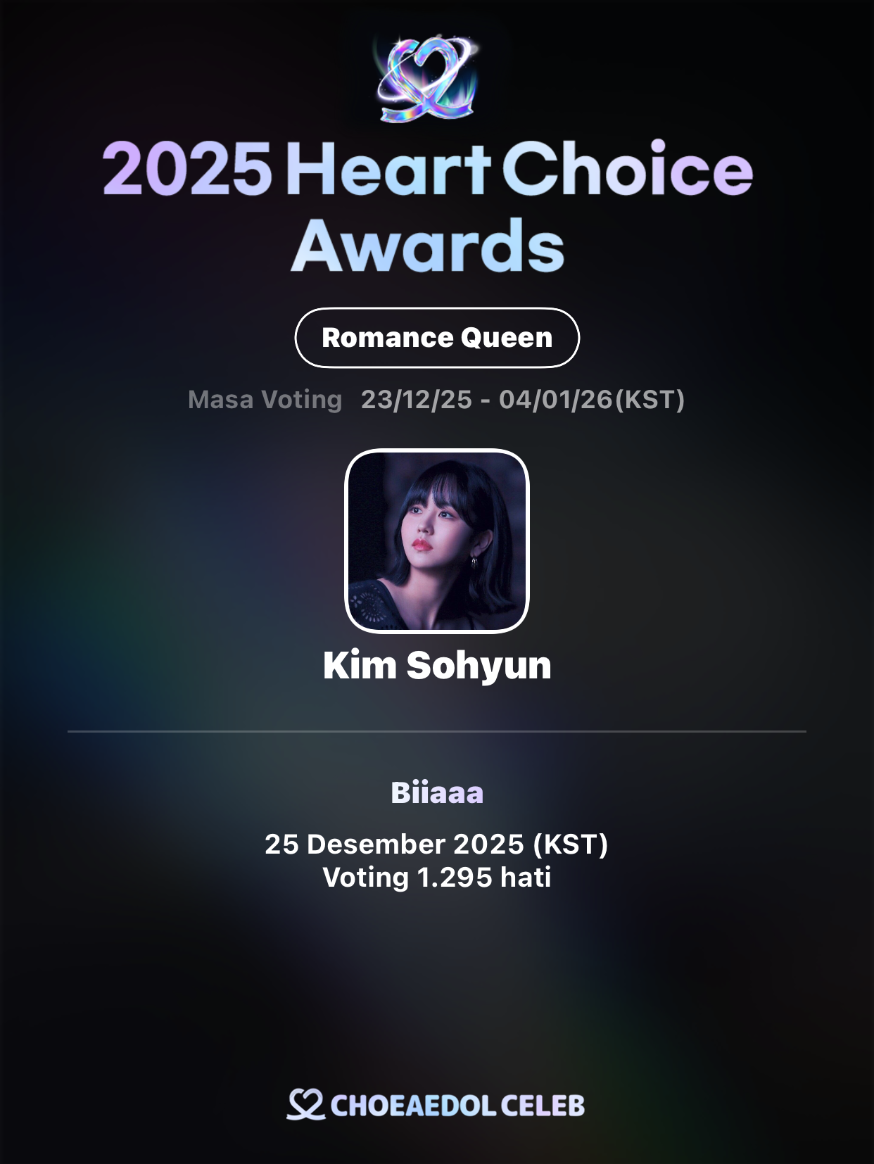 Momen yang diabadikan oleh penggemar Kim Sohyun