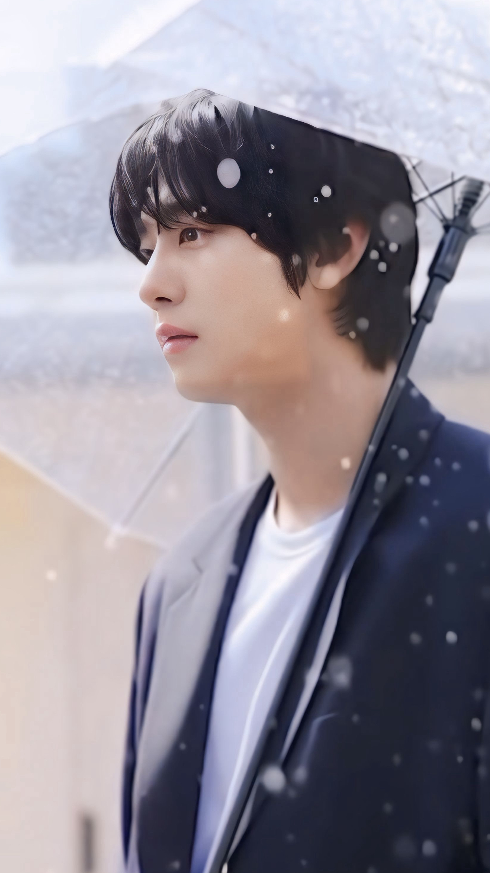 Special wallpaper made by Ahn Hyoseop's fans