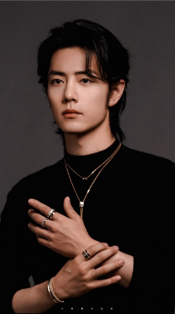 Emotional wallpaper shared by fans for Xiao Zhan