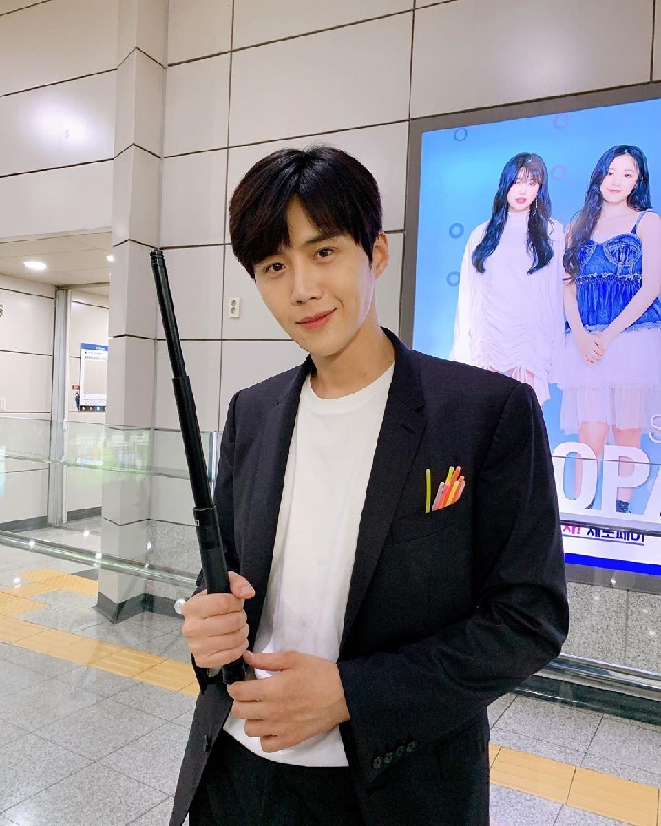 A moment captured by a fan of Kim Seonho