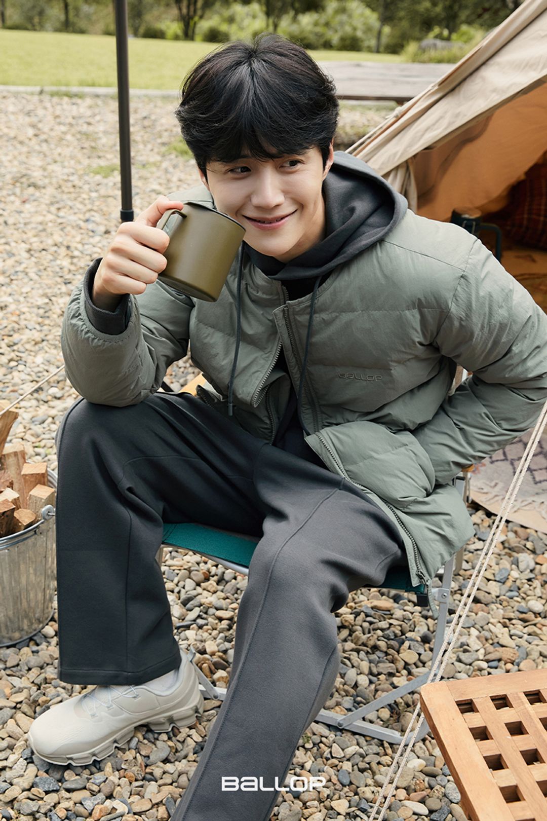 A moment captured by a fan of Kim Seonho