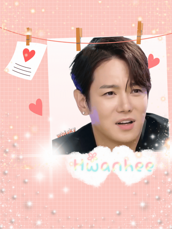 Behind-the-scenes cut of Hwanhee
