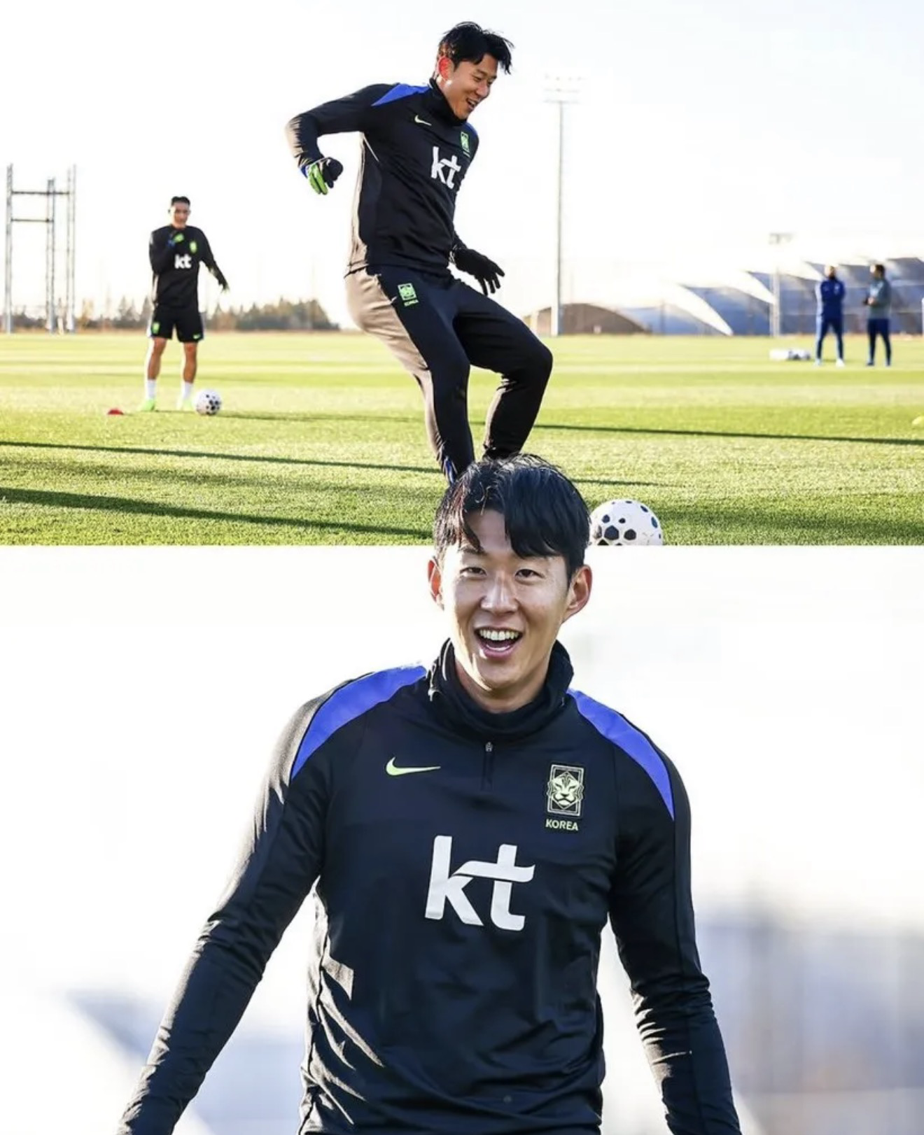 Behind-the-scenes cut of Son Heungmin