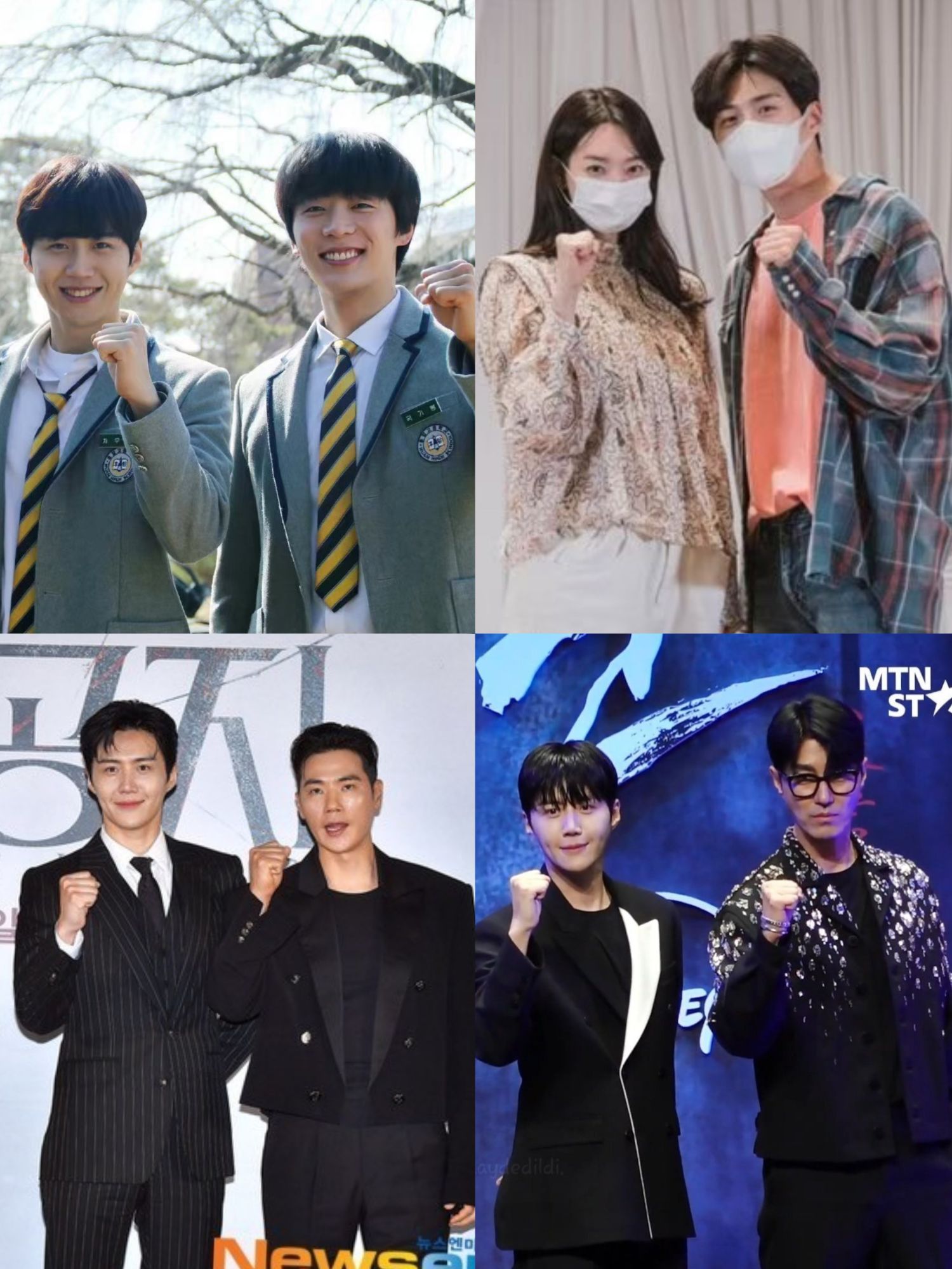 Behind-the-scenes cut of Kim Seonho