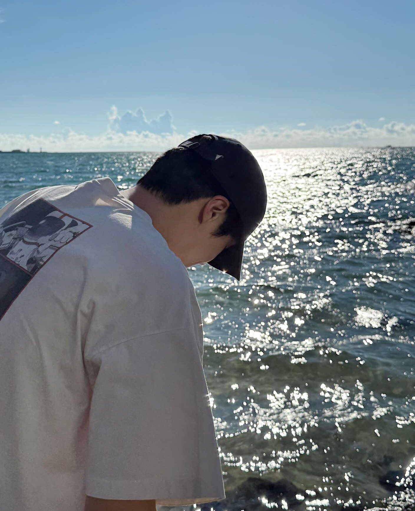 Behind-the-scenes cut of Kim Seonho