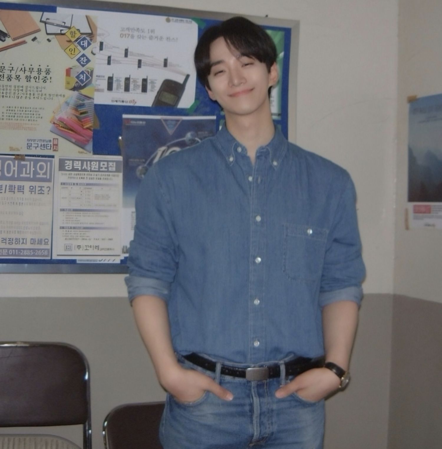 Behind-the-scenes cut of Lee Junho