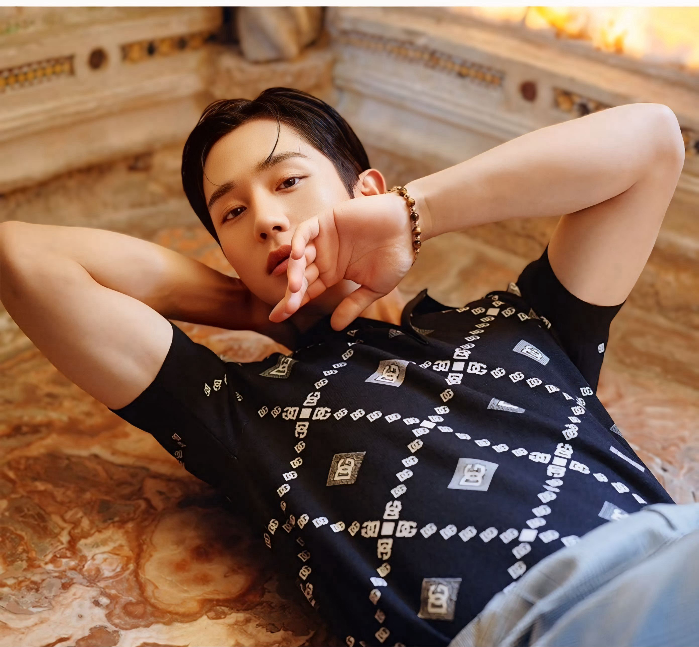Behind-the-scenes cut of Jung Haein