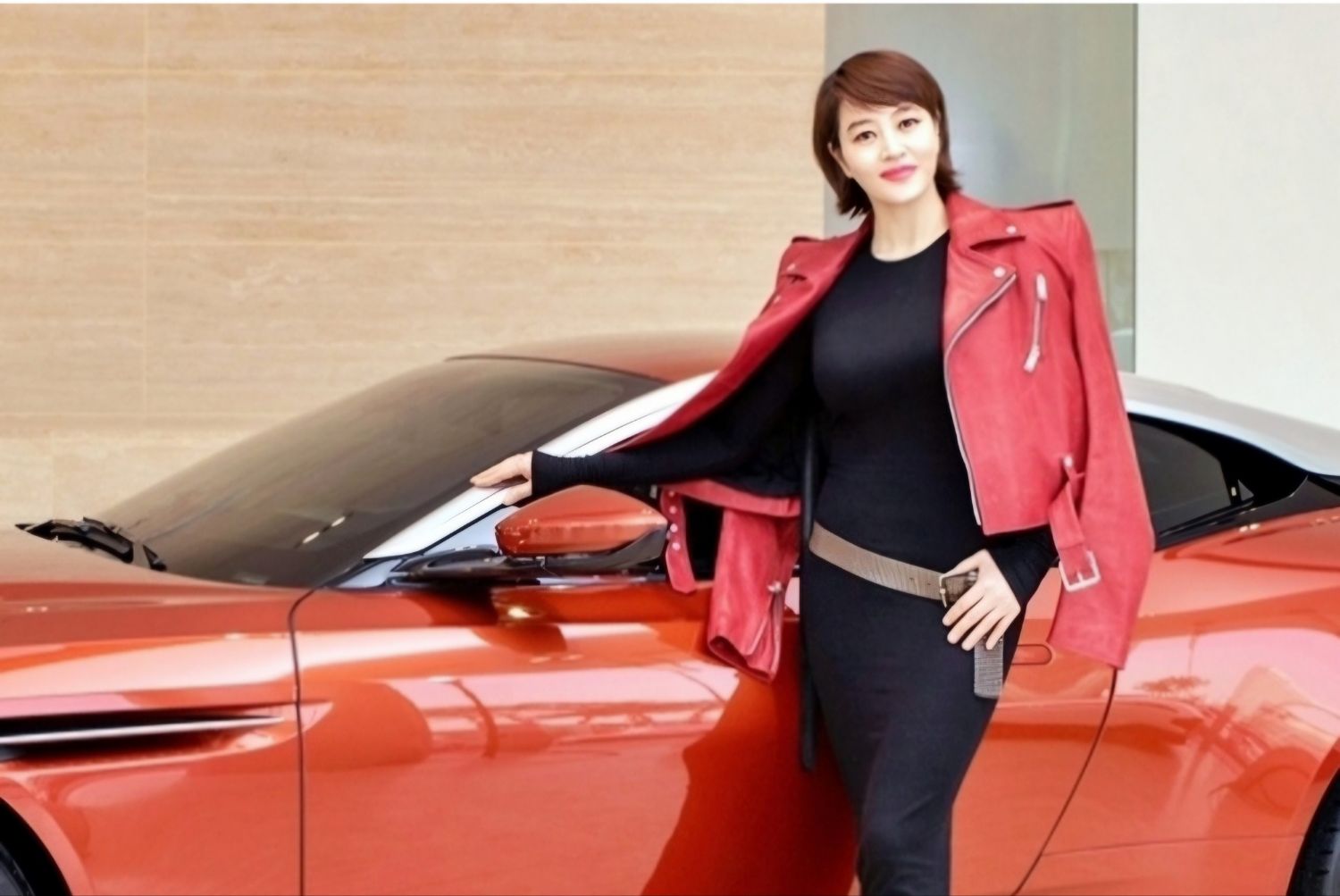 A moment captured by a fan of Kim Hyesoo