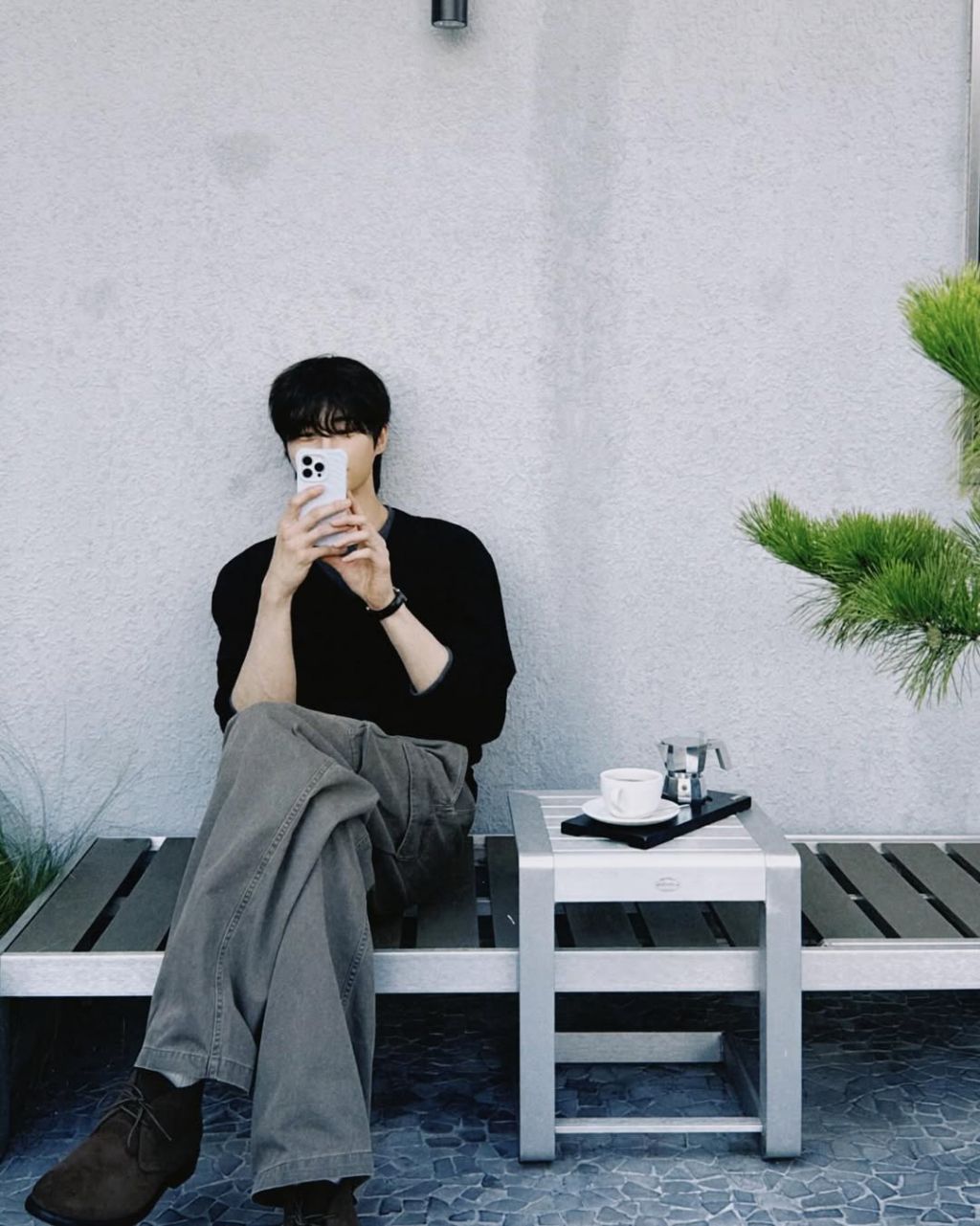 A moment captured by a fan of Byeon Wooseok