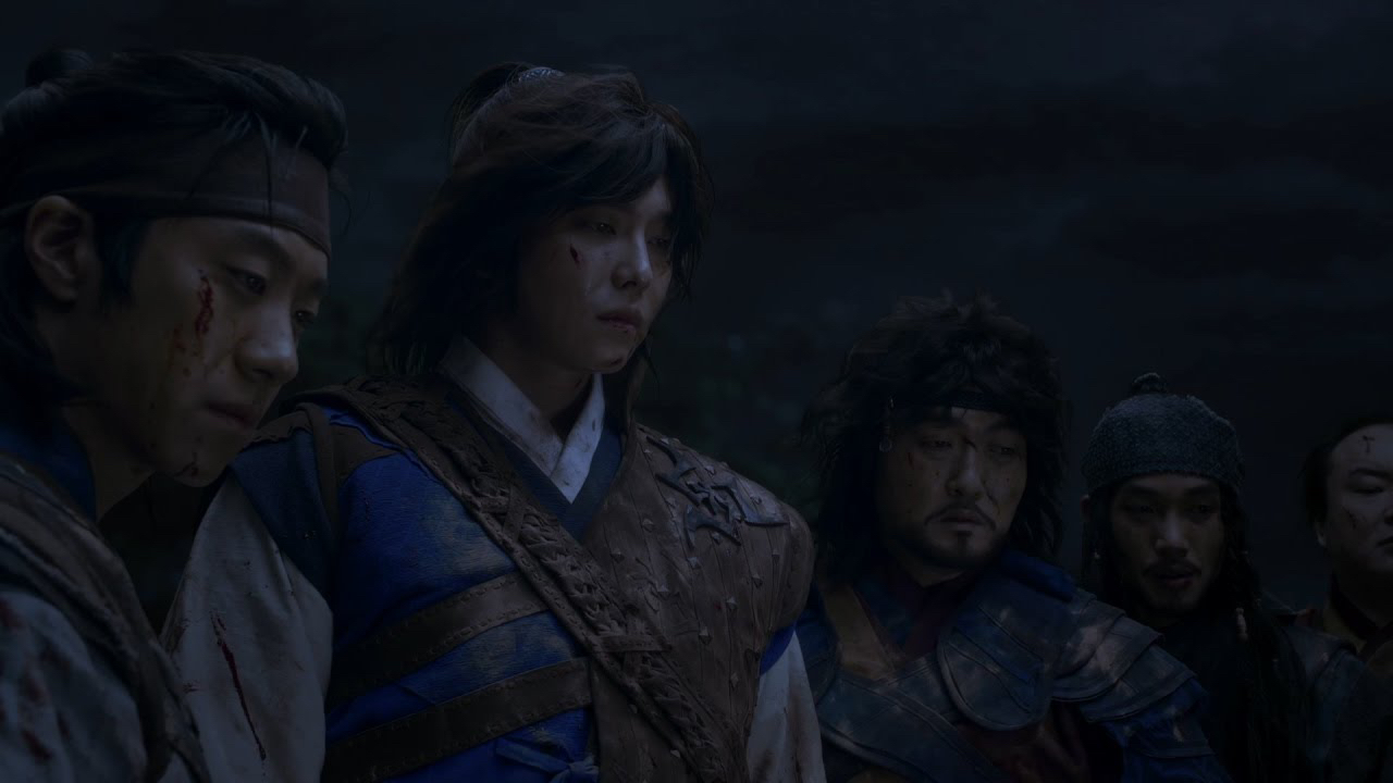 Behind-the-scenes cut of Yoon Kyunsang