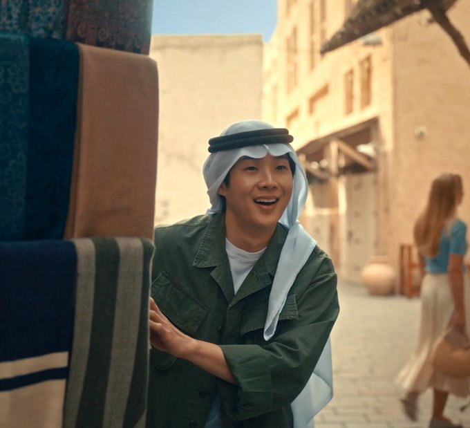 Behind-the-scenes cut of Choi Wooshik