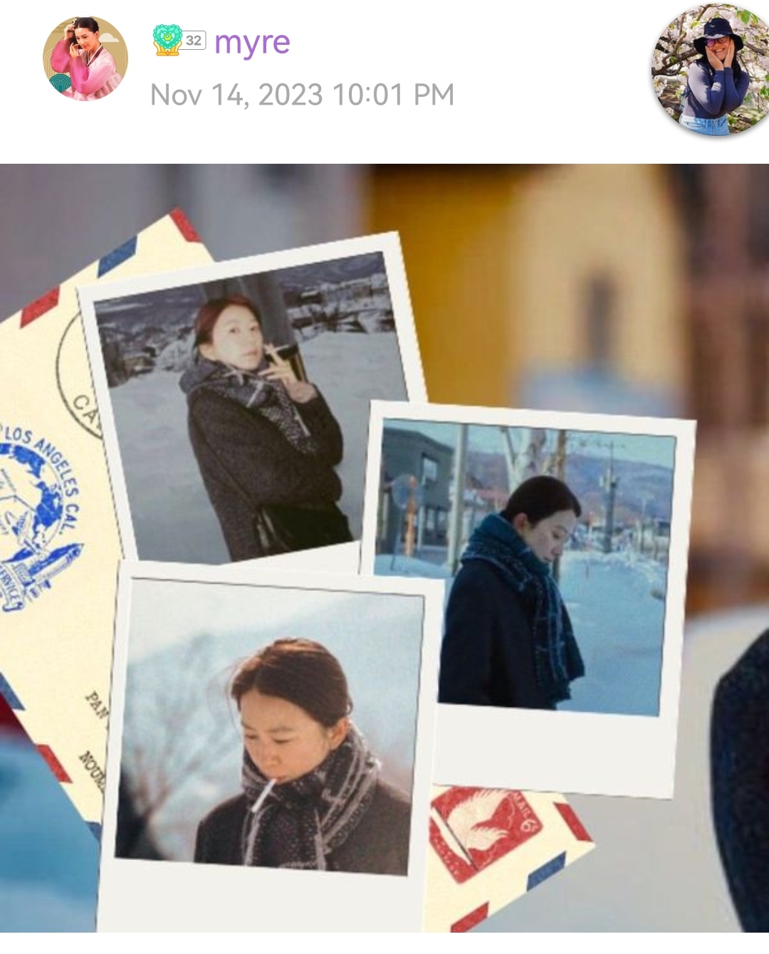 A moment captured by a fan of Kim Heeae