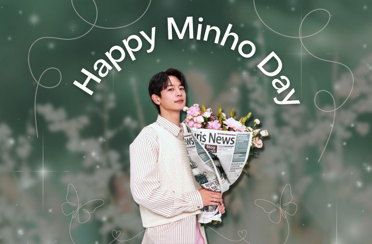 Behind-the-scenes cut of Choi Minho