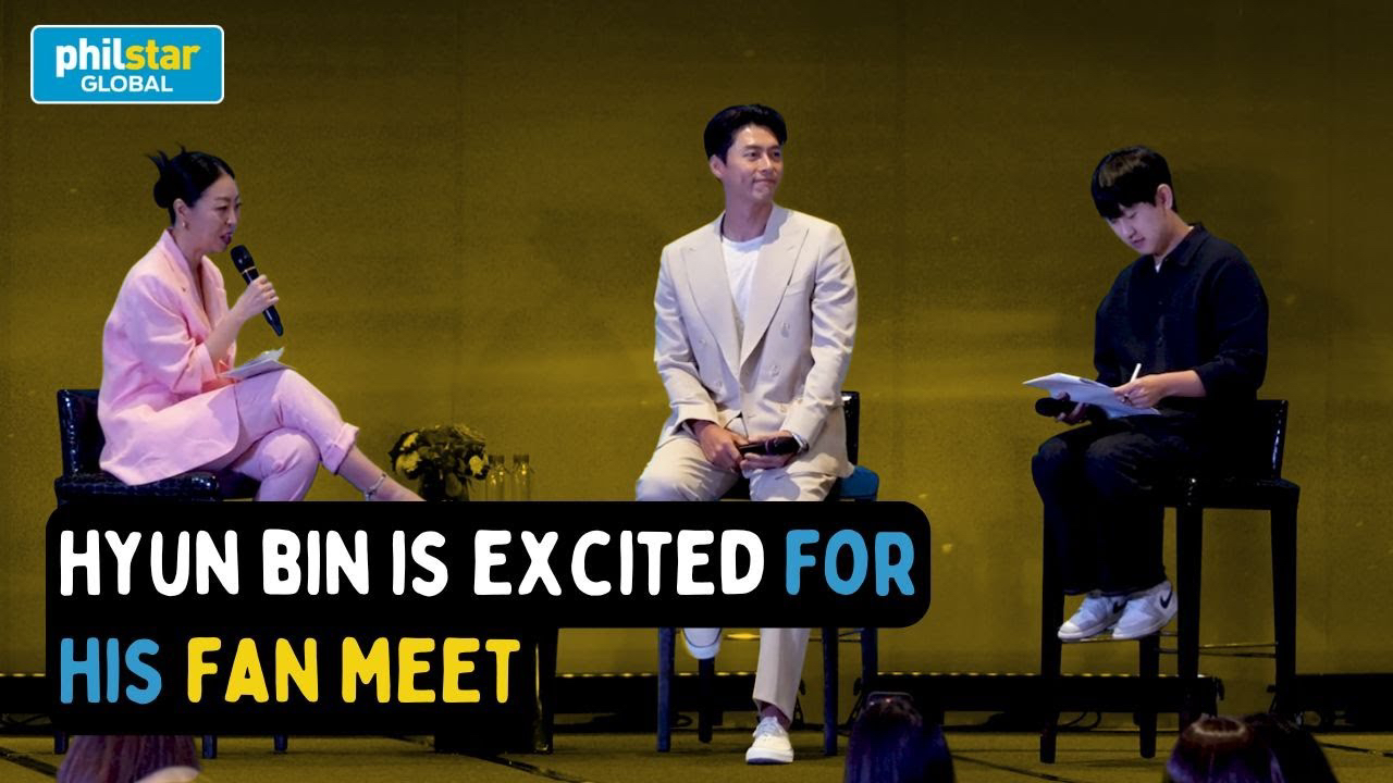Recent activity shot of Hyun Bin