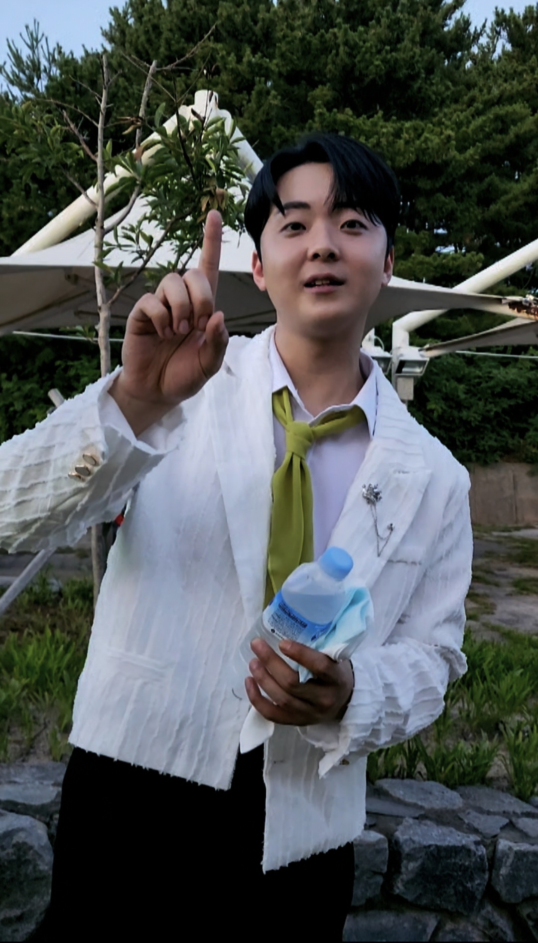 A moment captured by a fan of Park Minsu