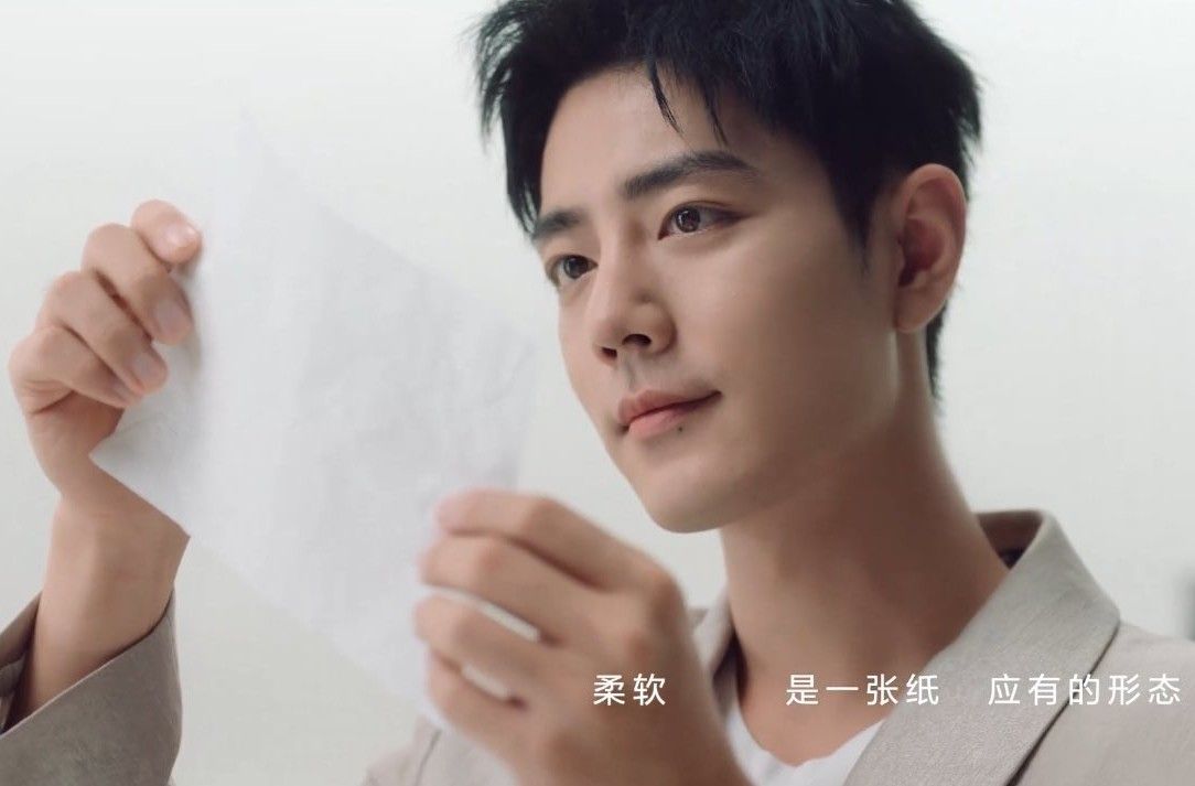 Behind-the-scenes cut of Xiao Zhan
