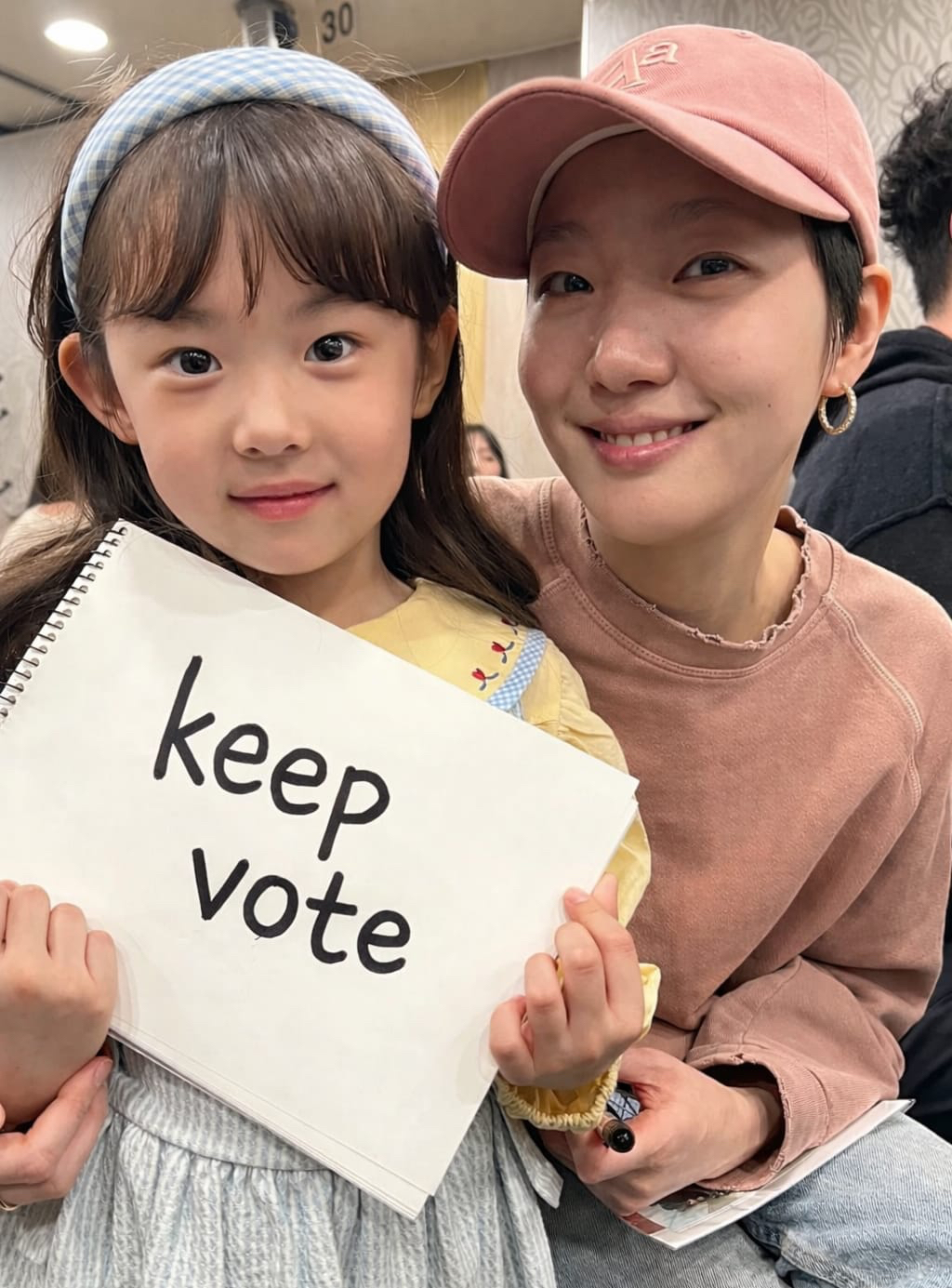 김고은의 비하인드 컷