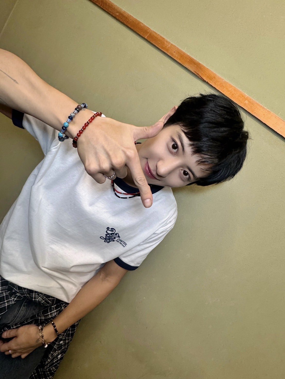 Behind-the-scenes cut of Chanyeol