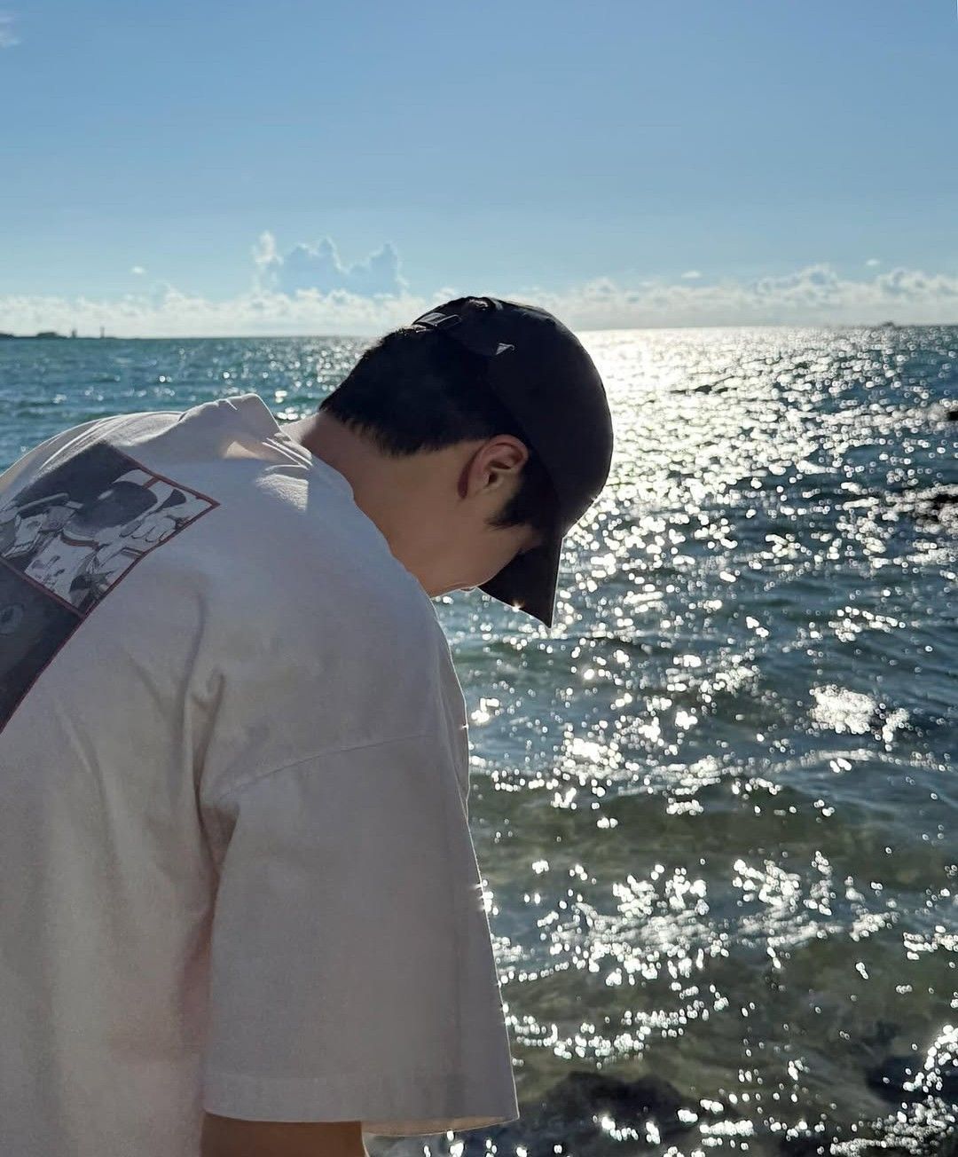 Behind-the-scenes cut of Kim Seonho