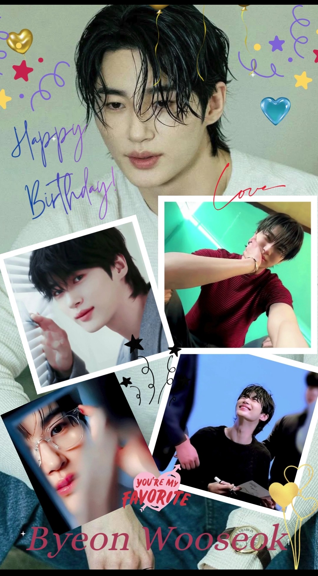 A moment captured by a fan of Byeon Wooseok