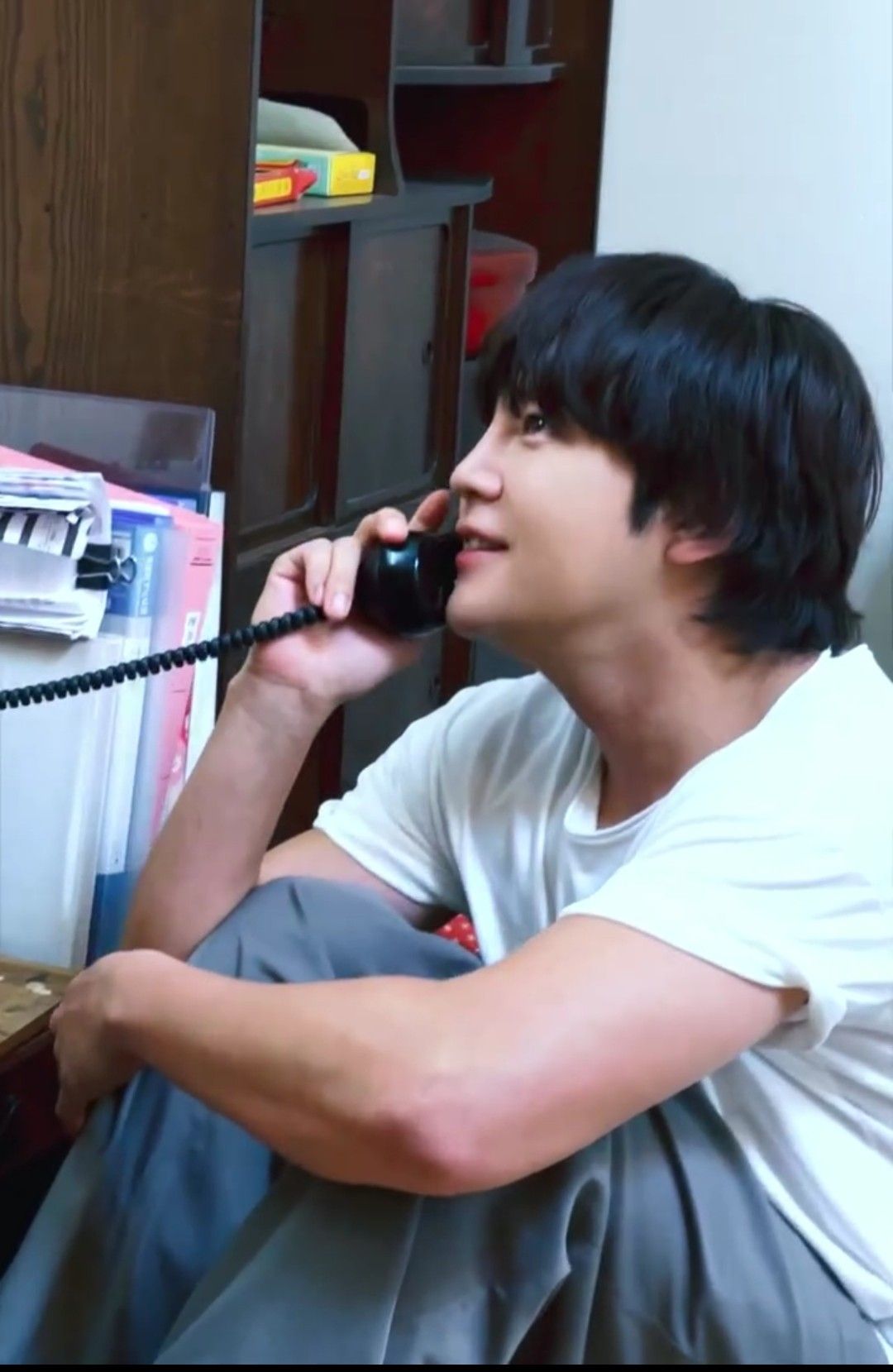 A moment captured by a fan of Jang Geunsuk