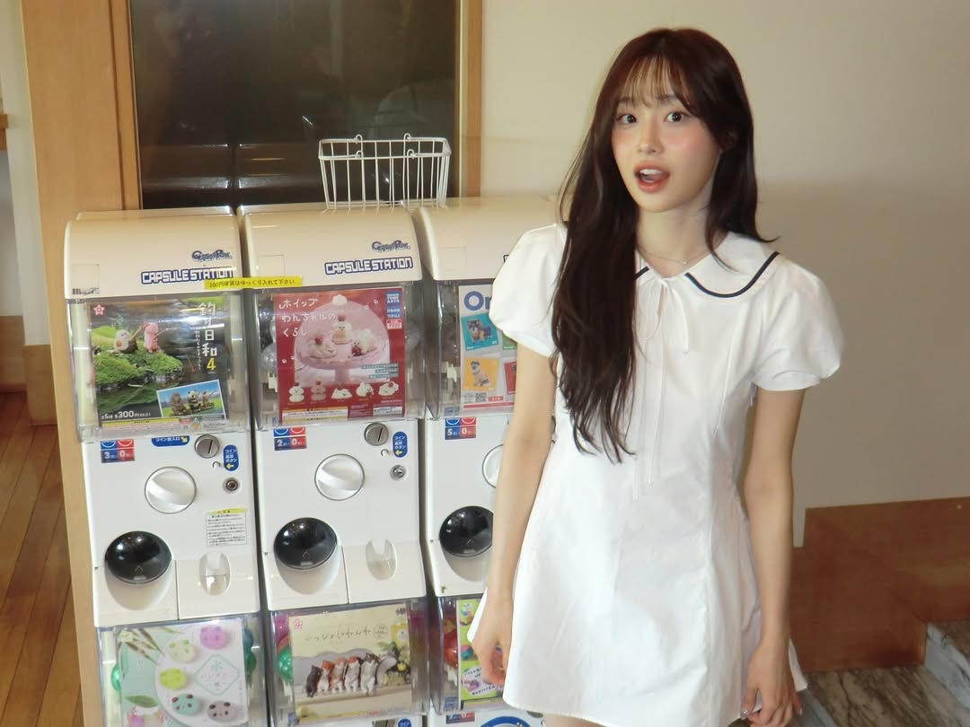 A moment captured by a fan of Chuu