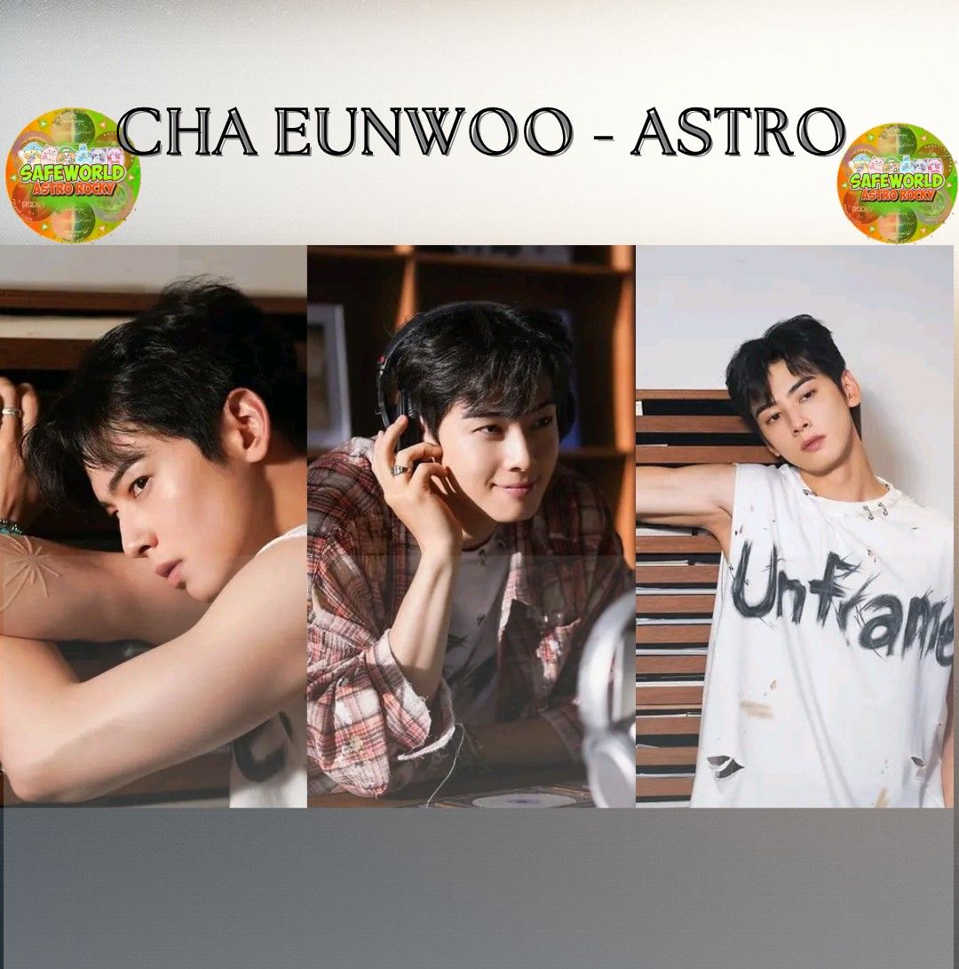 Recent activity shot of Cha Eunwoo