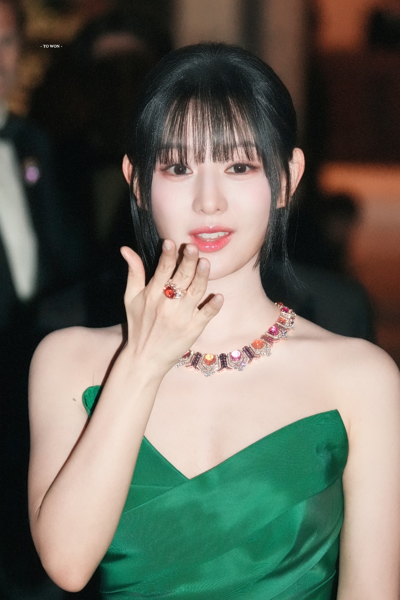 Recent activity shot of Kim Jiwon