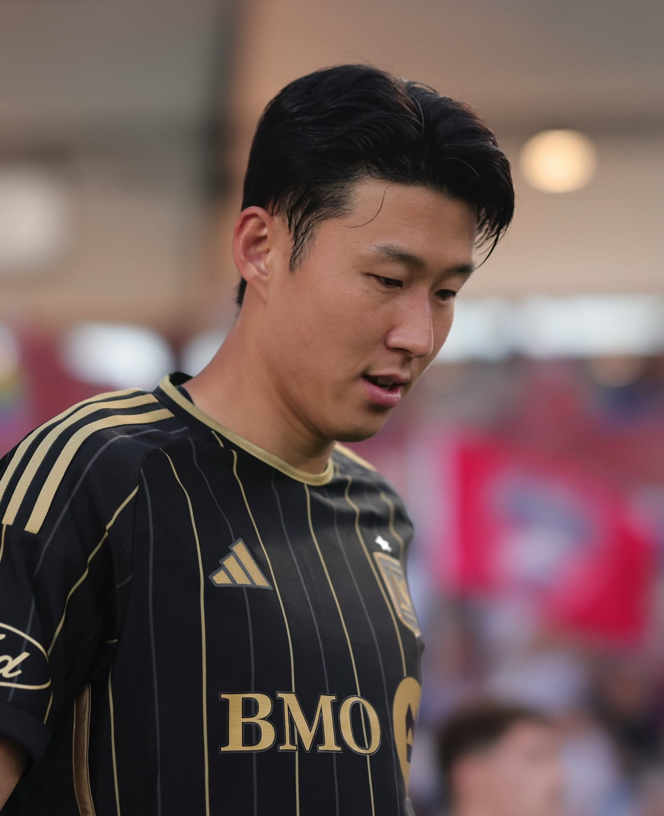 A moment captured by a fan of Son Heungmin