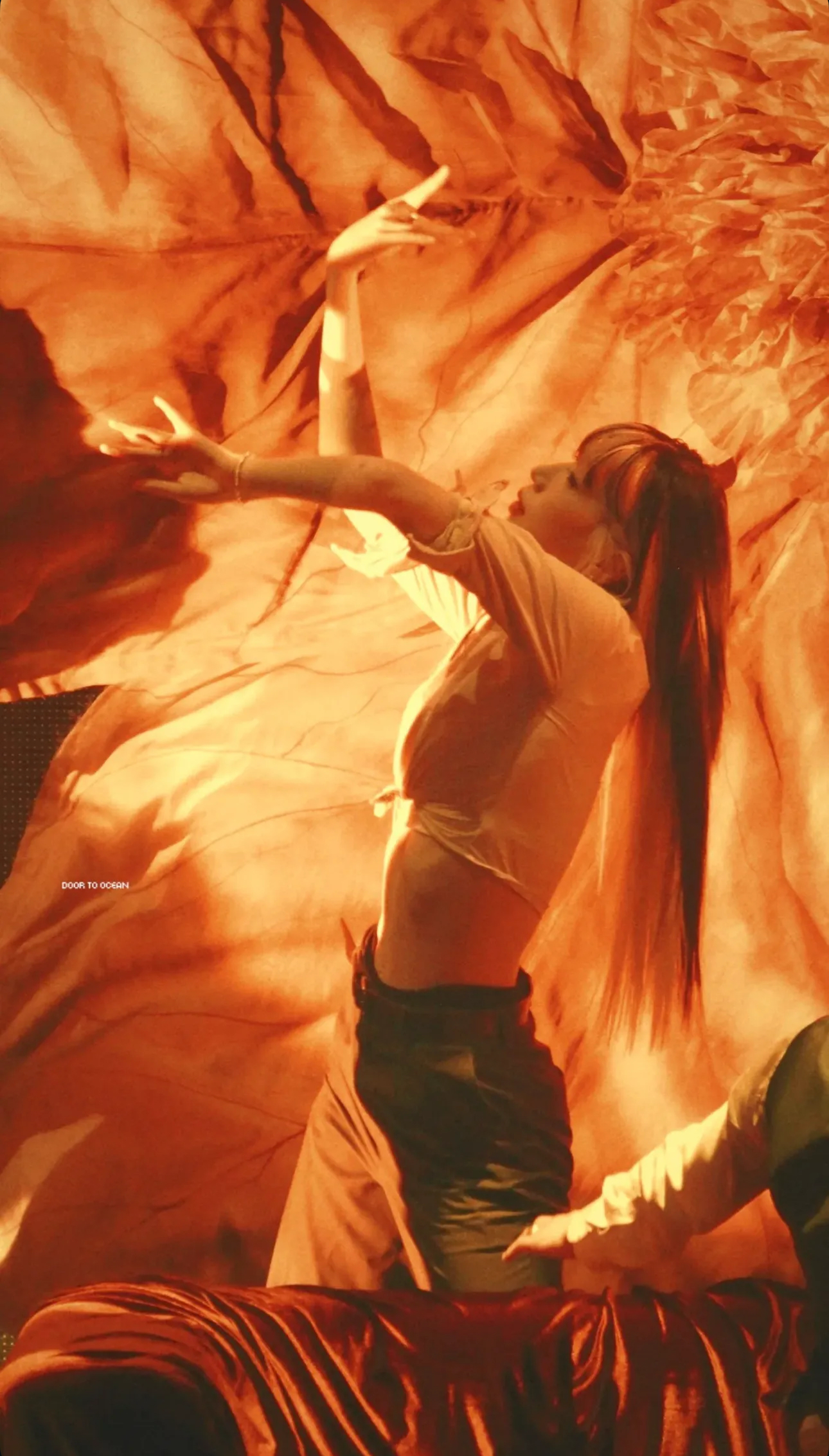 Emotional wallpaper shared by fans for BADA