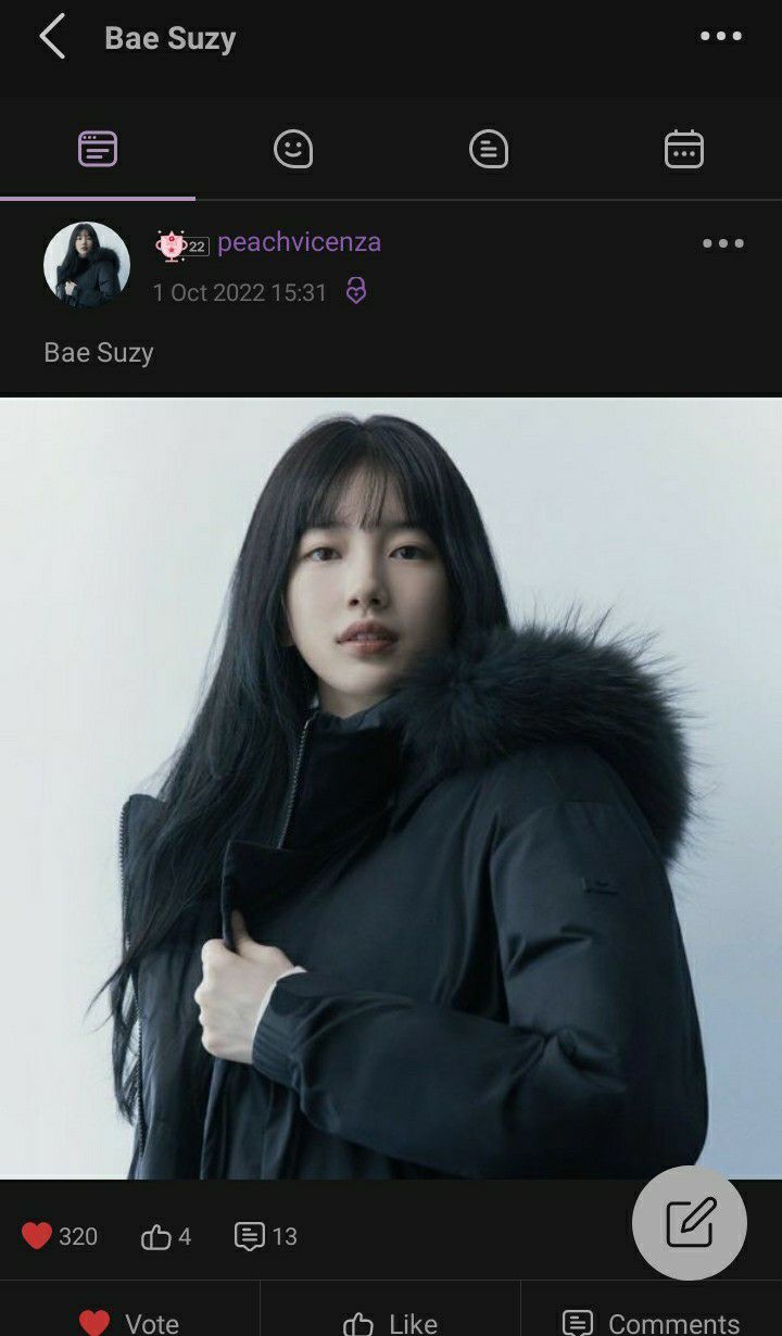 A moment captured by a fan of Bae Suzy