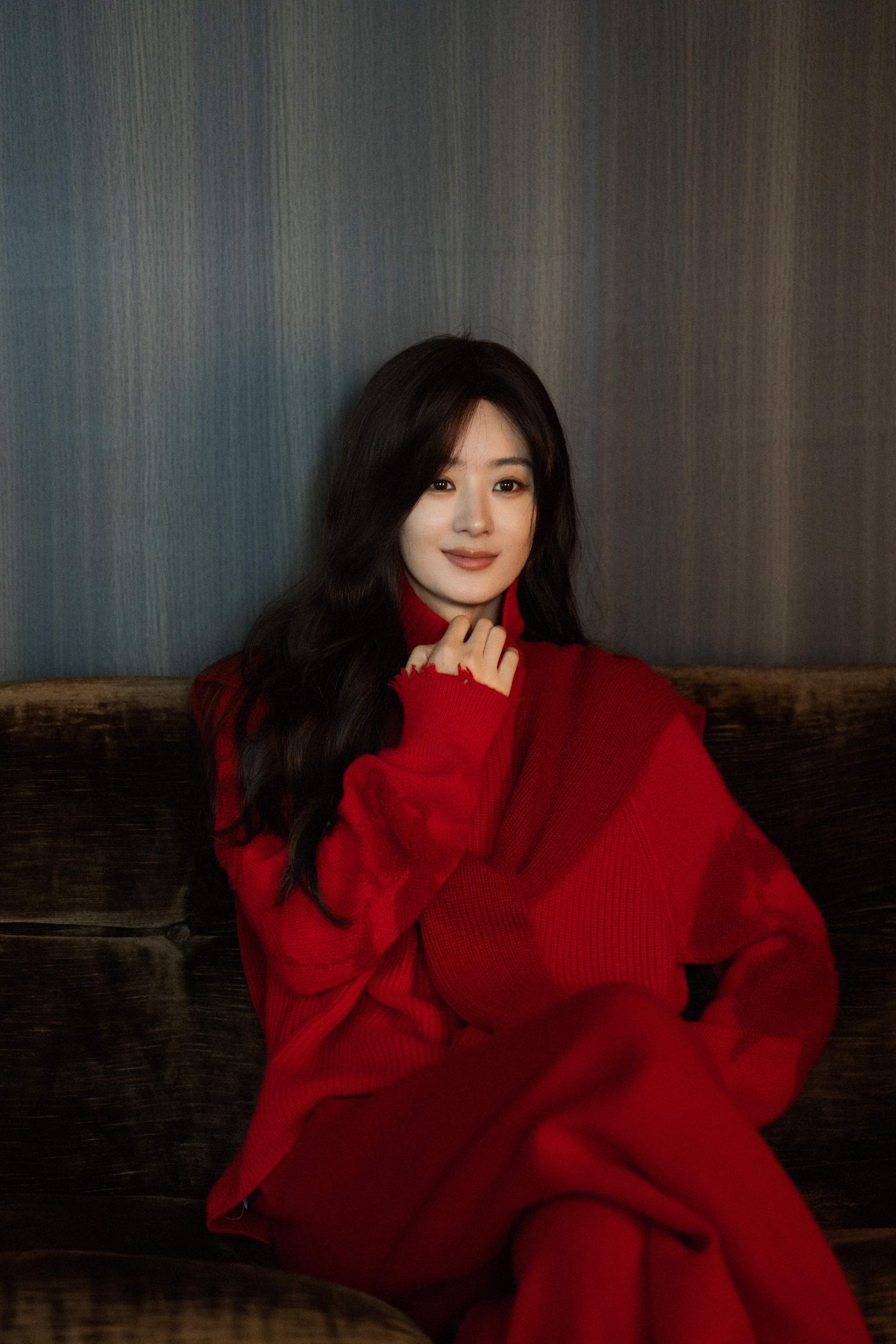 趙麗穎のビハインドカット