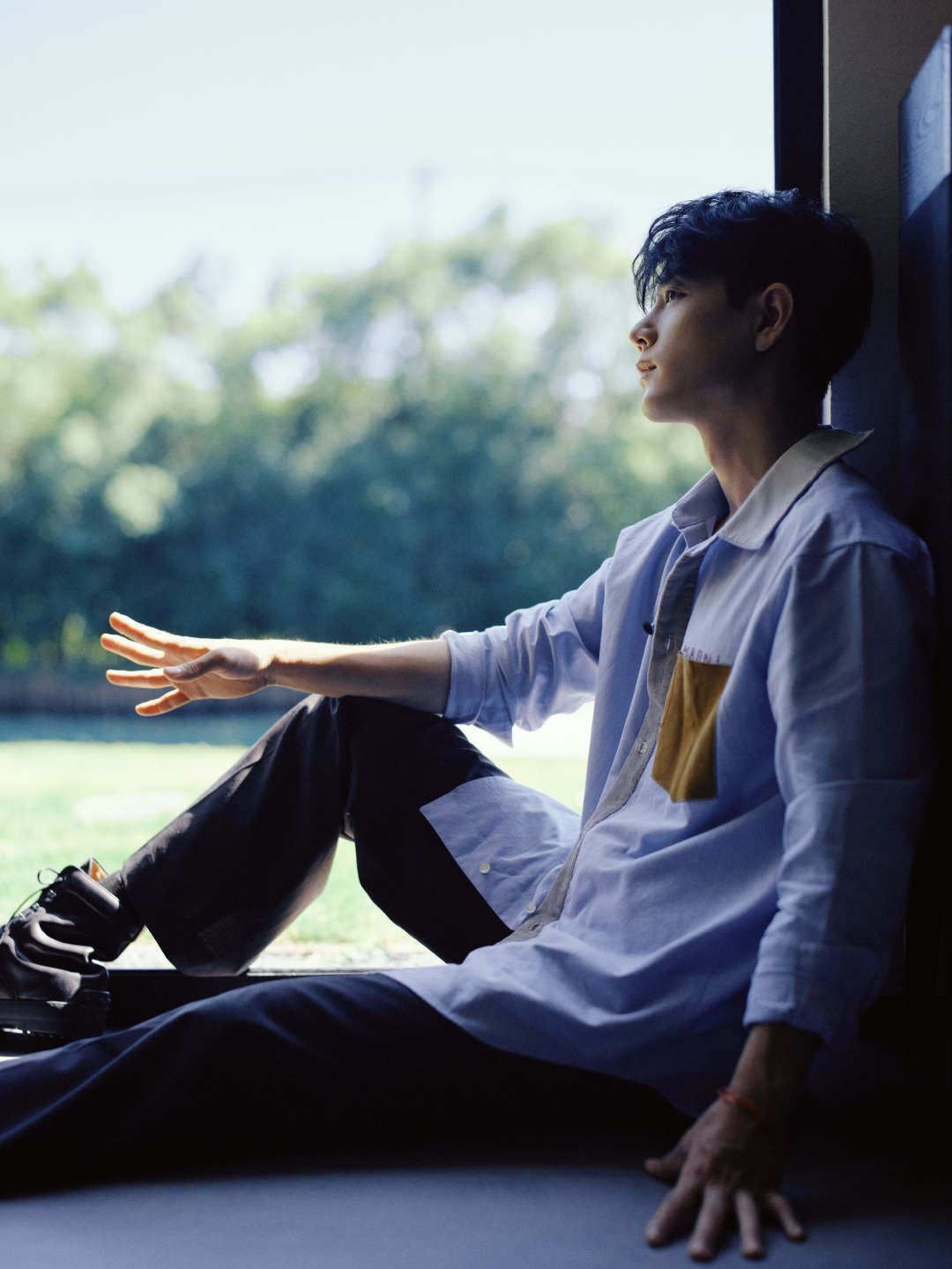 Behind-the-scenes cut of Xiao Zhan