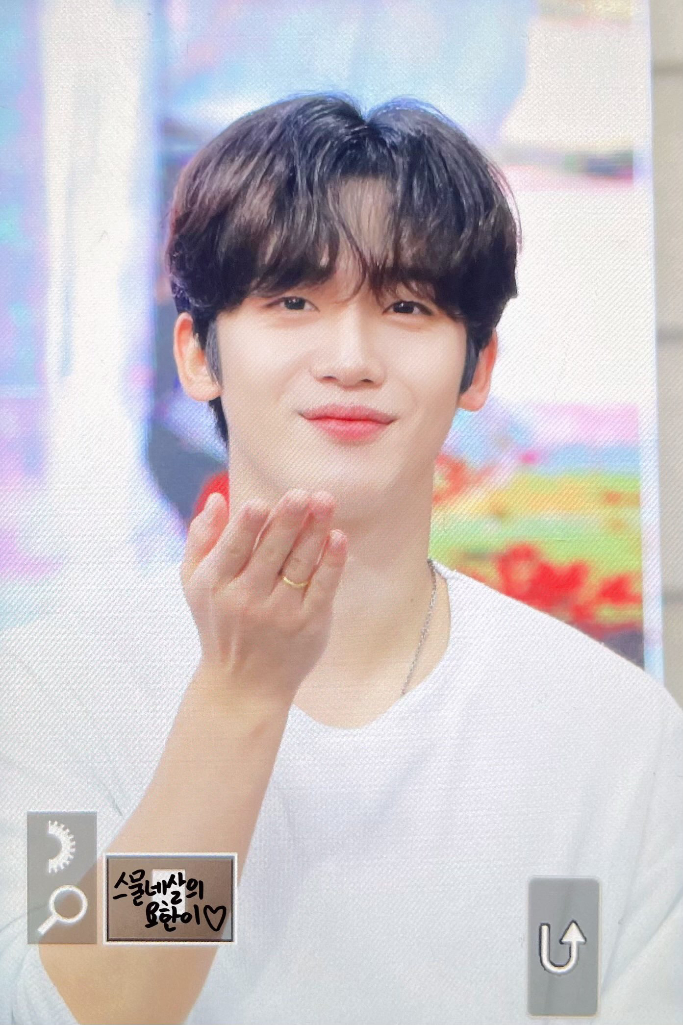 A moment captured by a fan of Kim Yohan